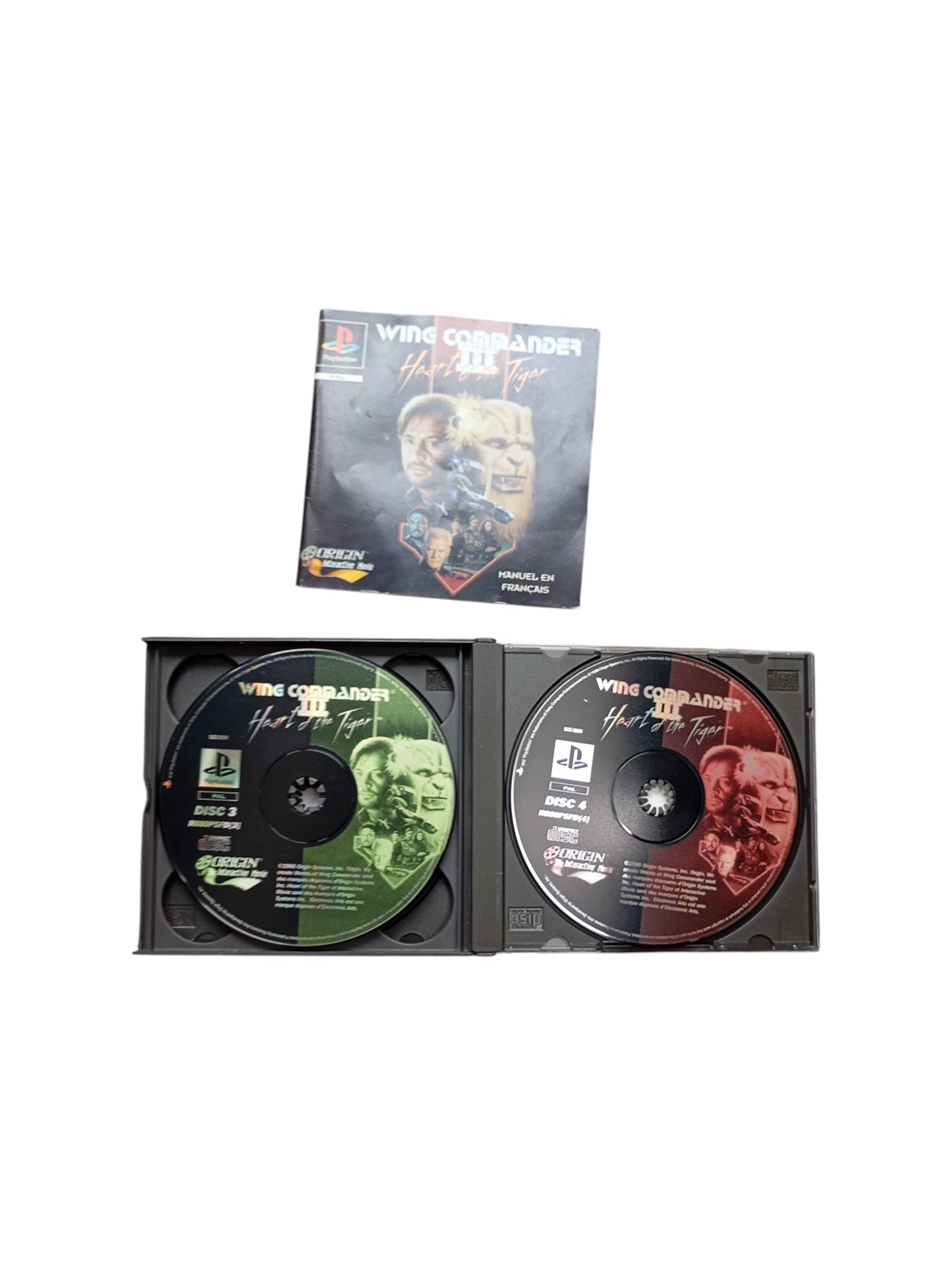 Wing Commander III: Heart of the Tiger – PlayStation 1 (PS1) – complet
