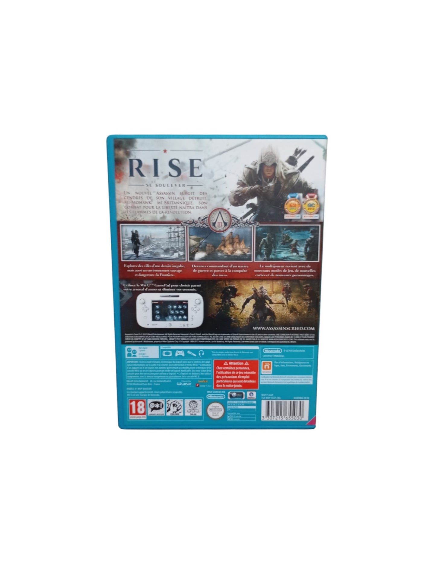 Assassin’s Creed III – Nintendo Wii U (Complet)