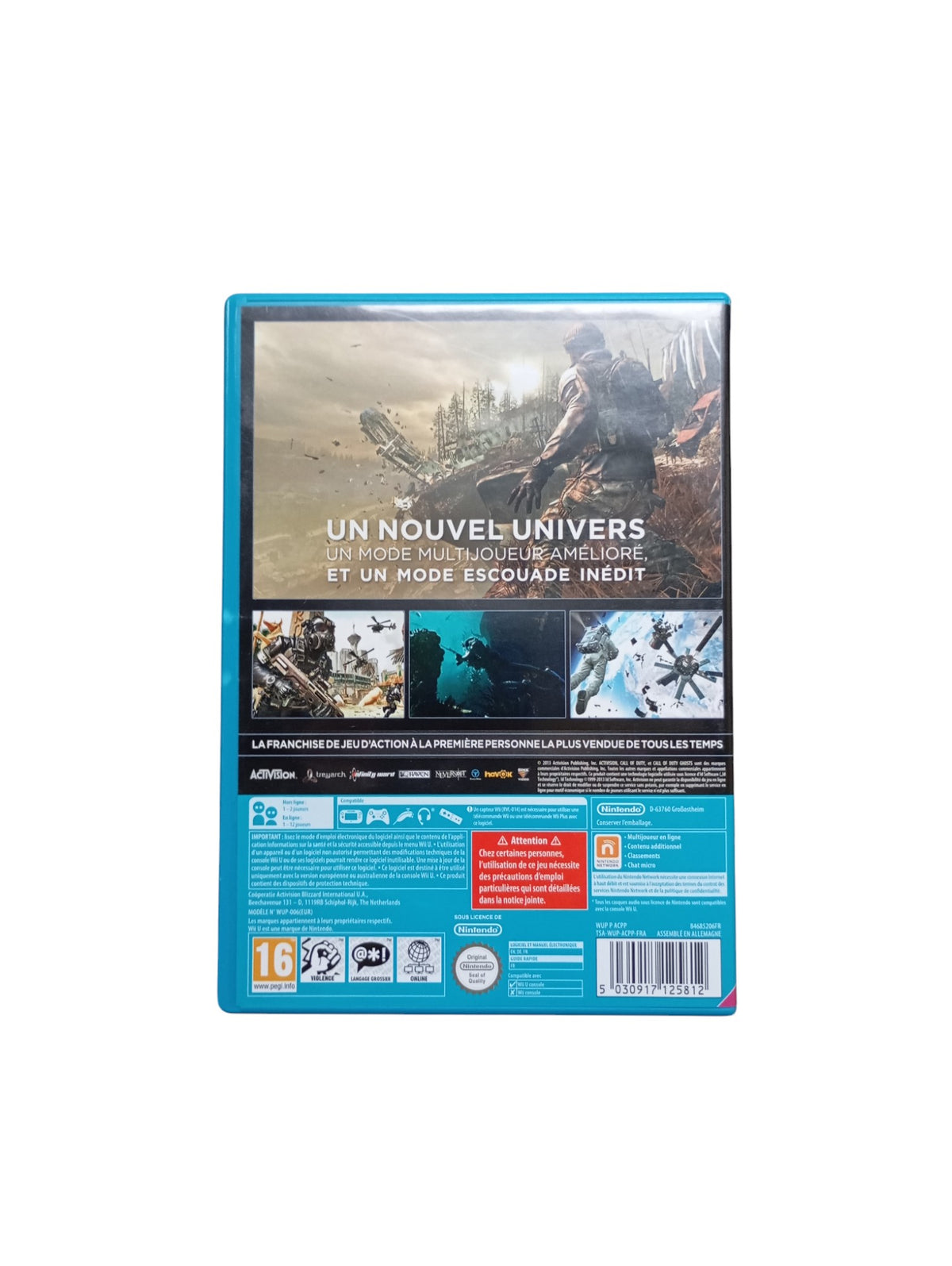 Call of Duty: Ghosts Nintendo Wii U (Complet)