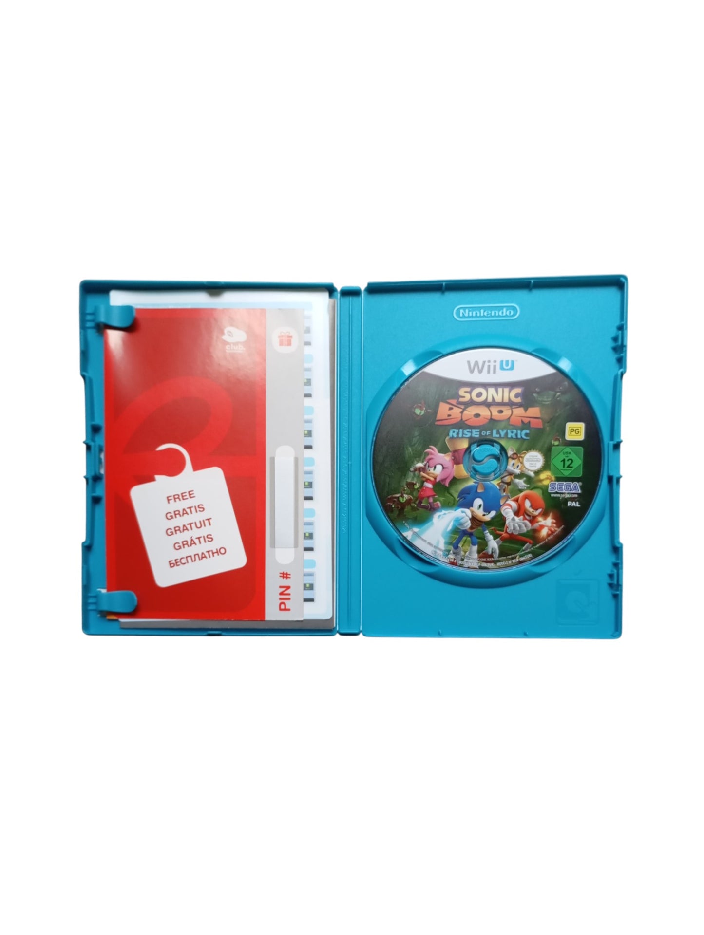 Sonic Boom: Rise of Lyric – Nintendo Wii U (Complet)