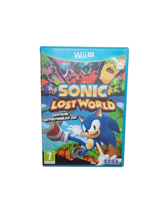 Sonic Lost World Nintendo Wii U jeu complet original
