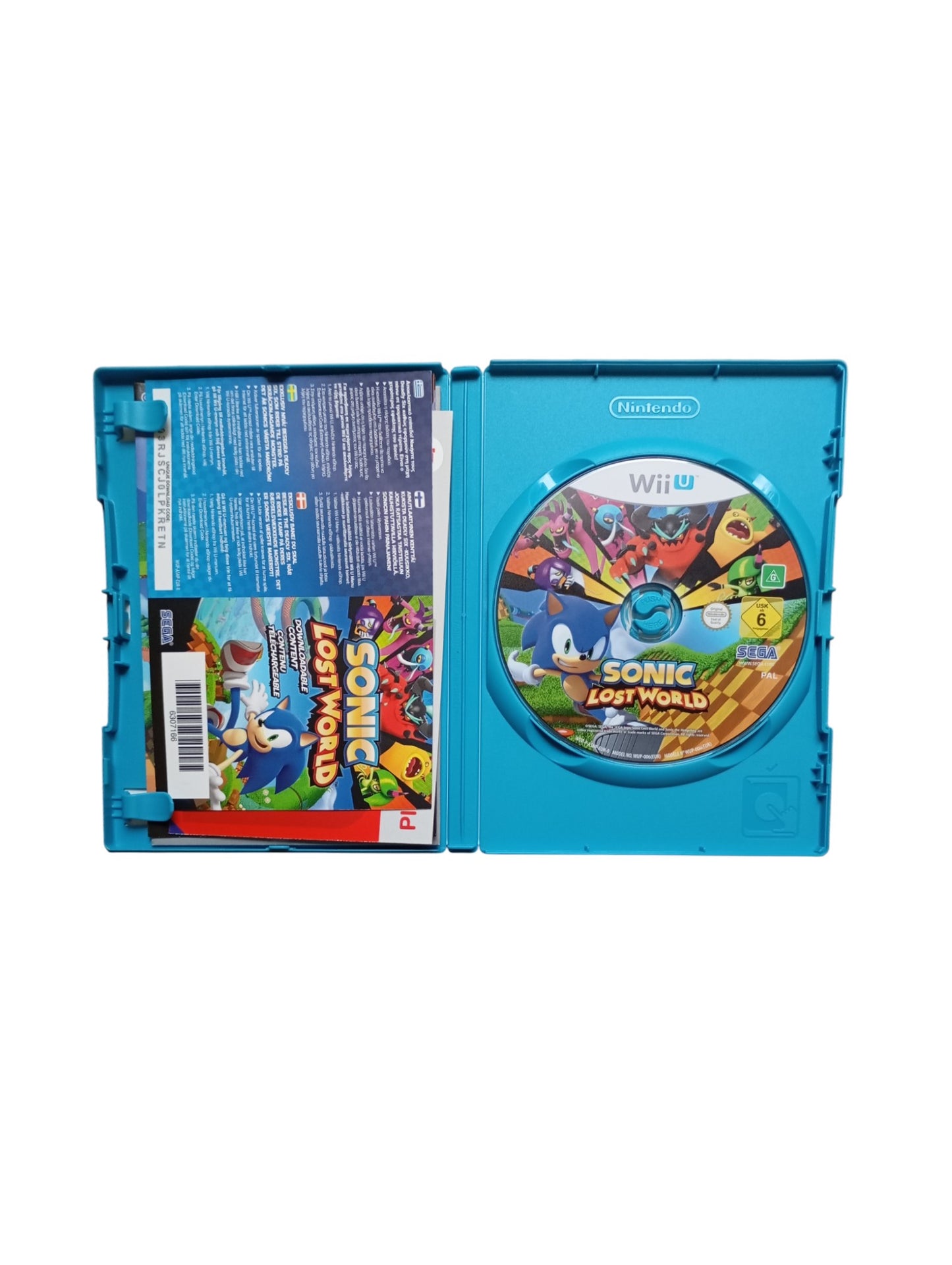 Sonic Lost World – Nintendo Wii U (Complet)