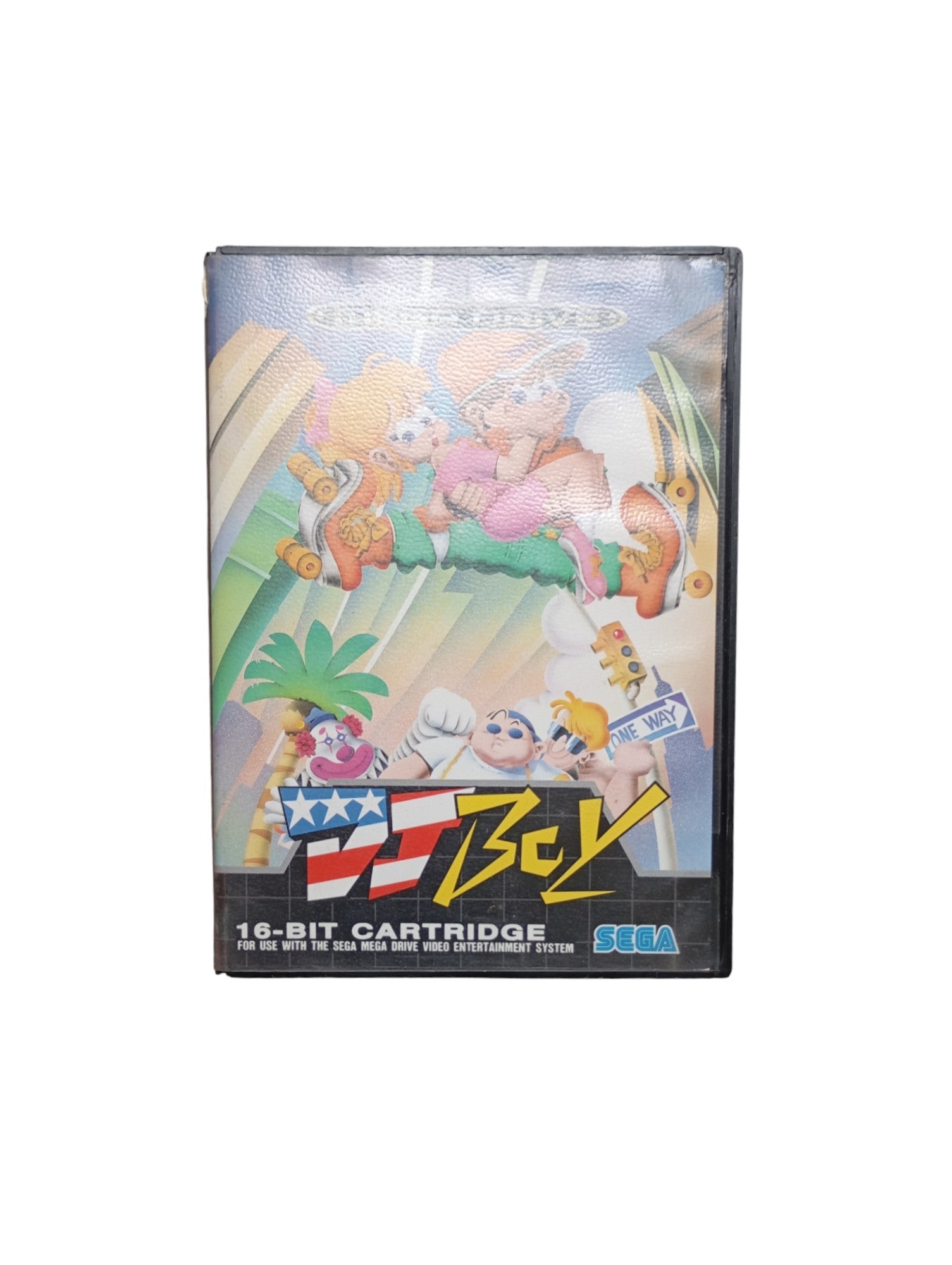 DJ Boy Sega Mega Drive jeu complet original
