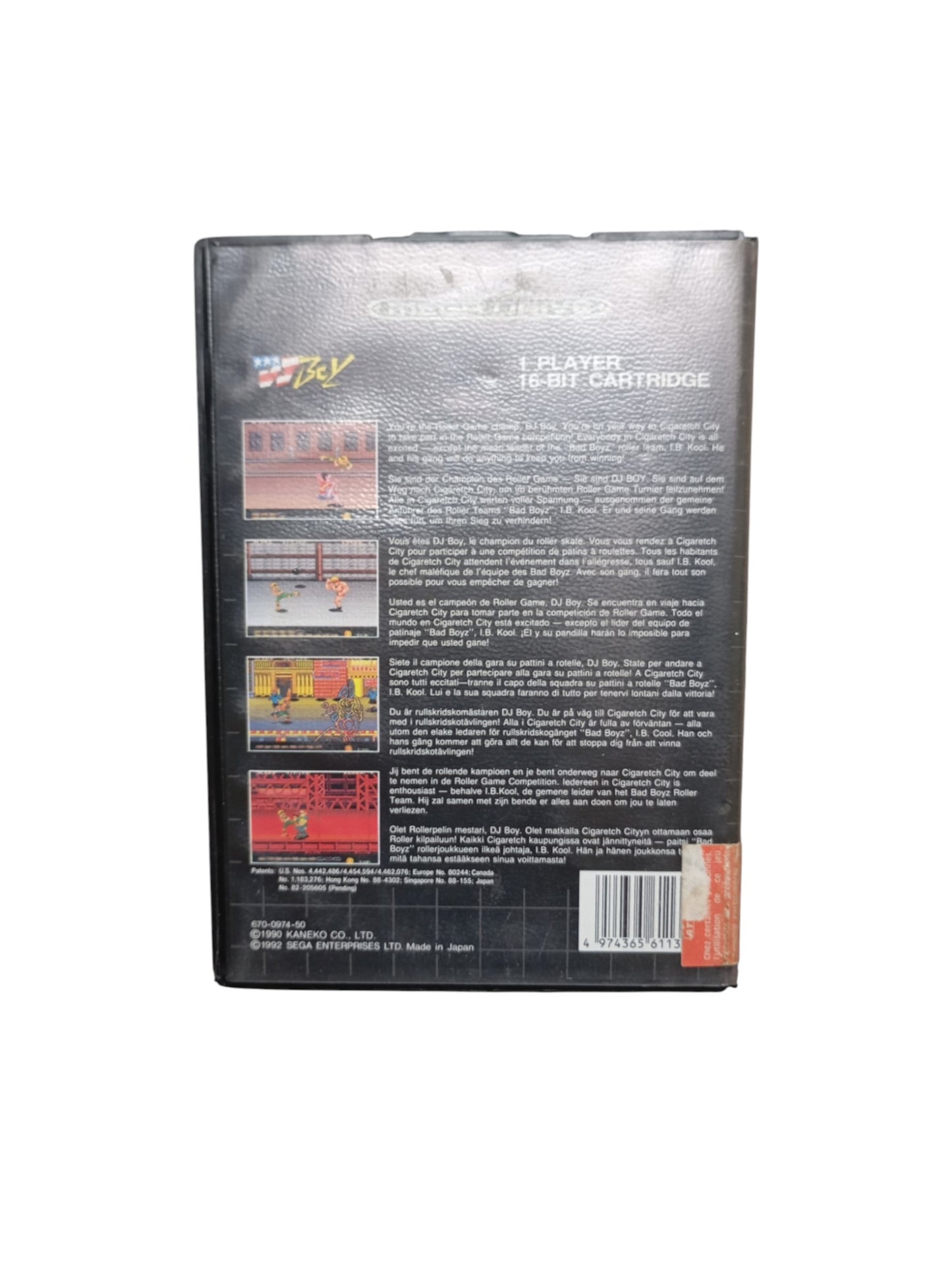 DJ Boy – Sega Mega Drive (Complet)