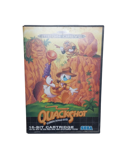 QuackShot Sega Mega Drive jeu complet original