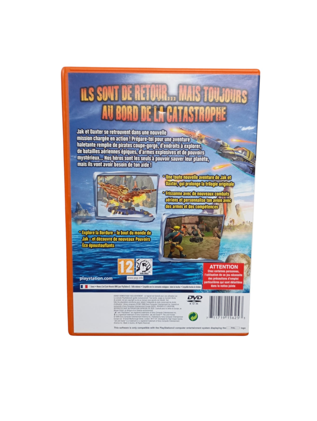 Jak and Daxter: The Lost Frontier sur PlayStation 2 (PS2)