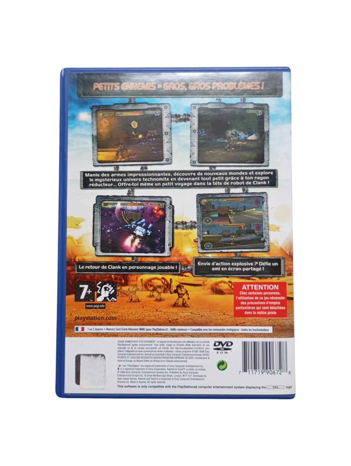 Ratchet & Clank: La Taille, ça Compte (Size Matters) sur PlayStation 2 (PS2)