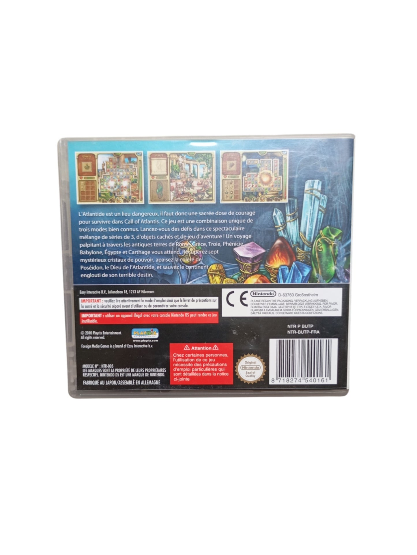 Call of Atlantis – Nintendo DS (Complet)