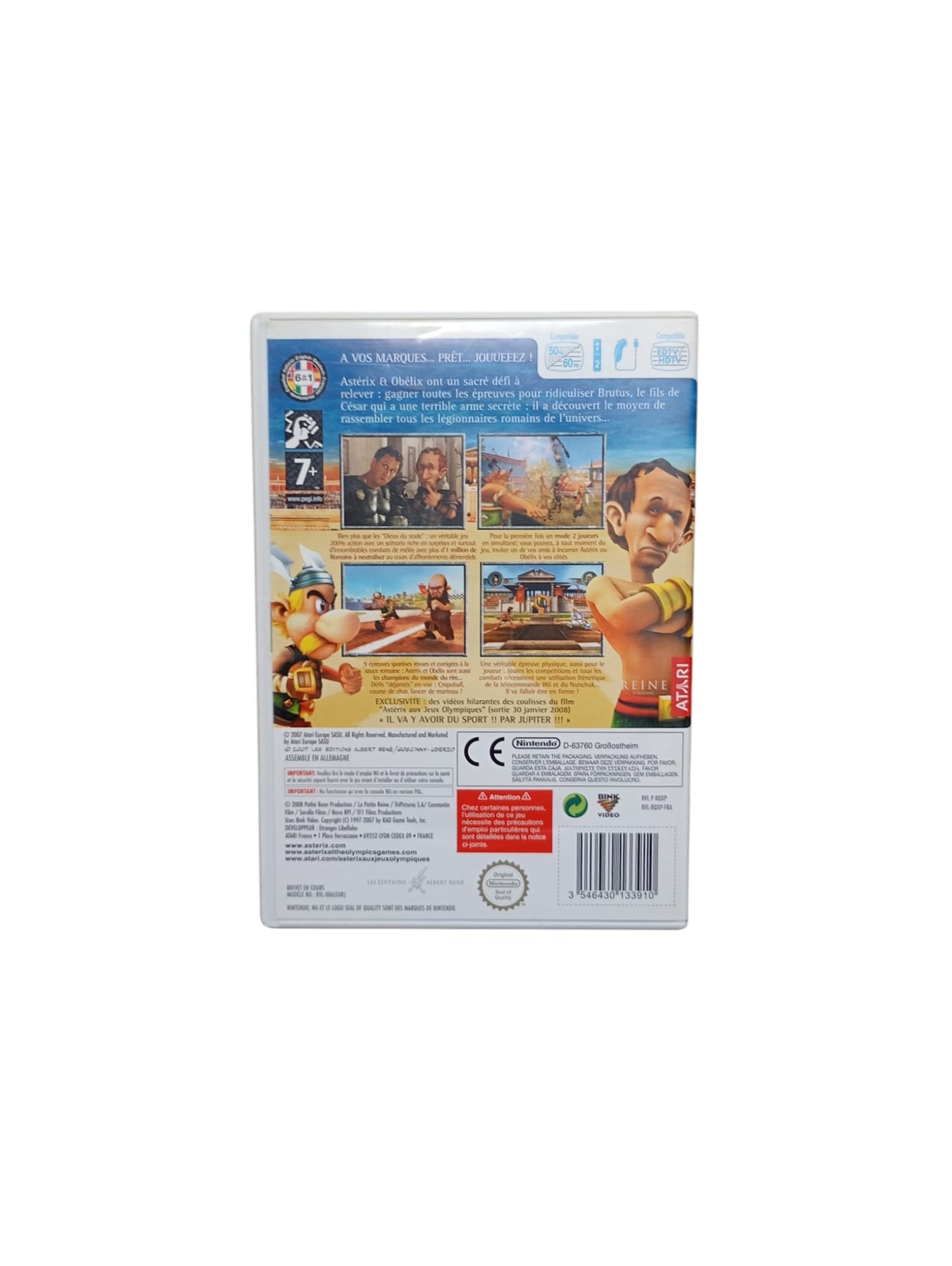 Astérix aux Jeux Olympiques – Nintendo Wii (Complet)