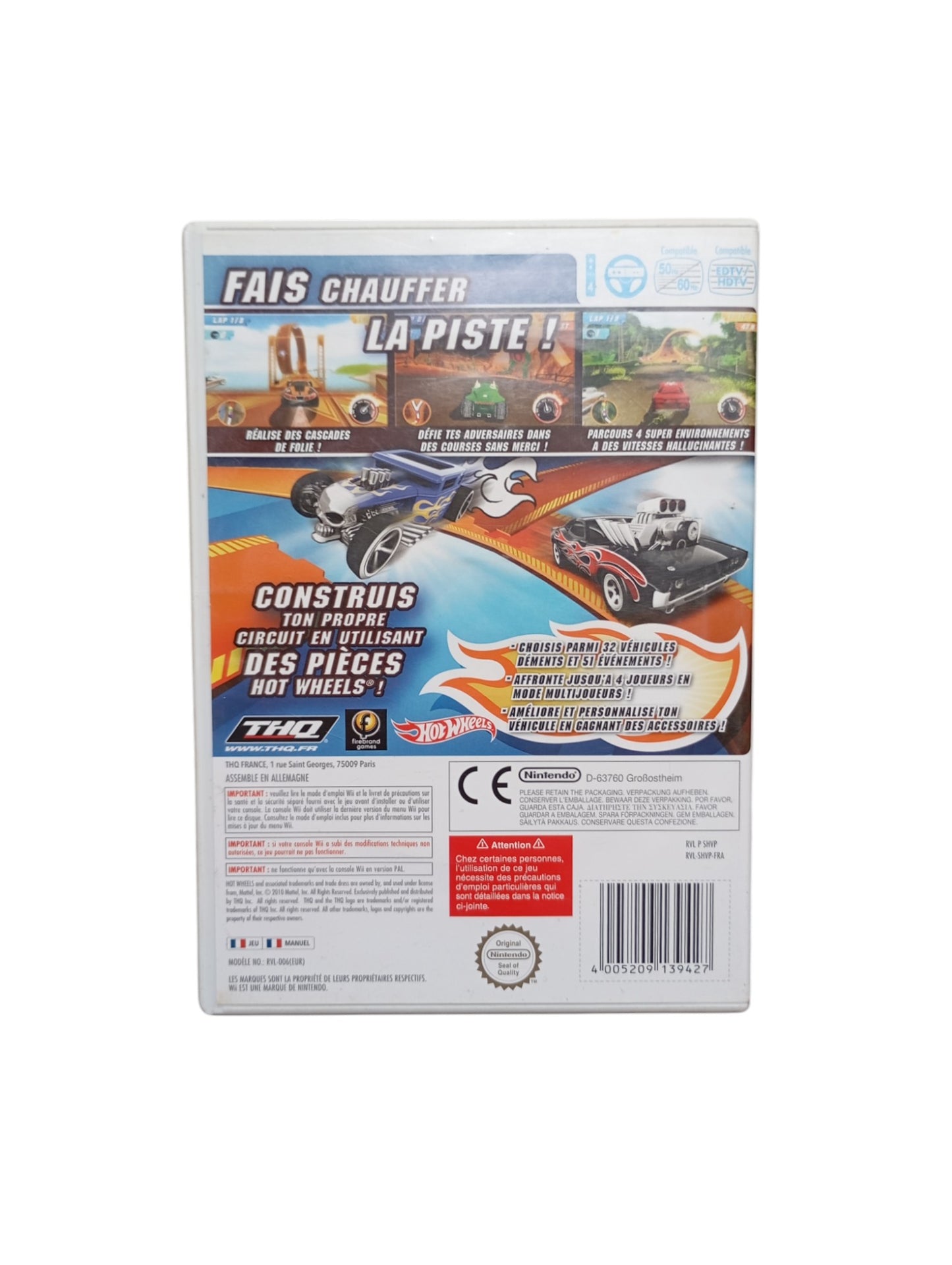 Hot Wheels: Track Attack – Nintendo Wii (Complet)