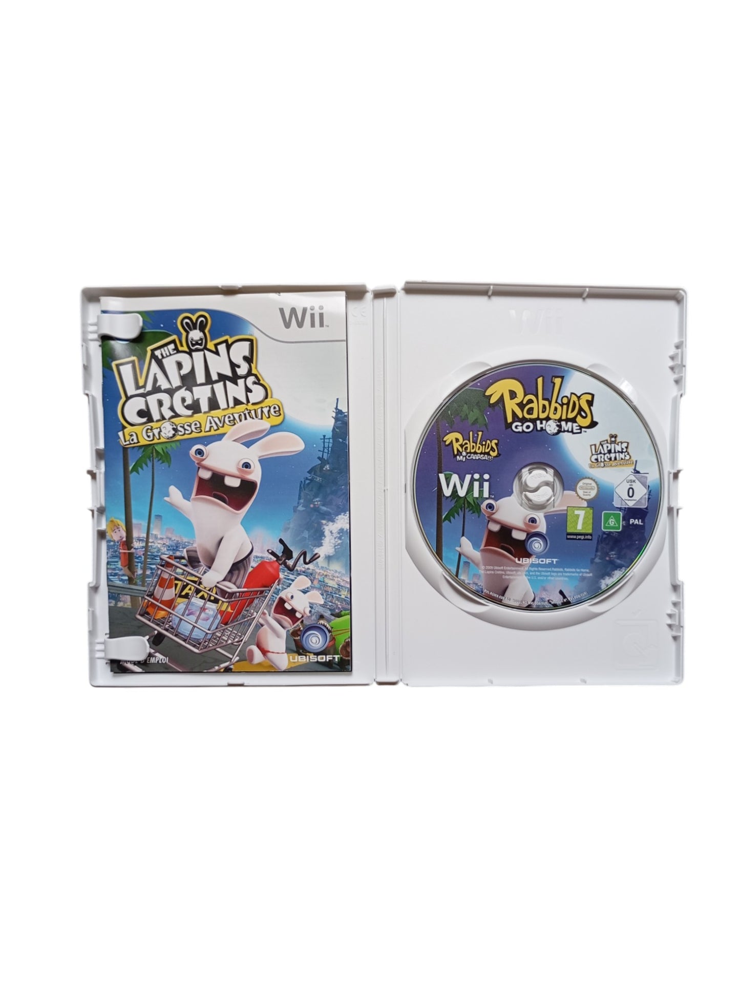 The Lapins Crétins : La Grosse Aventure – Nintendo Wii (Complet)