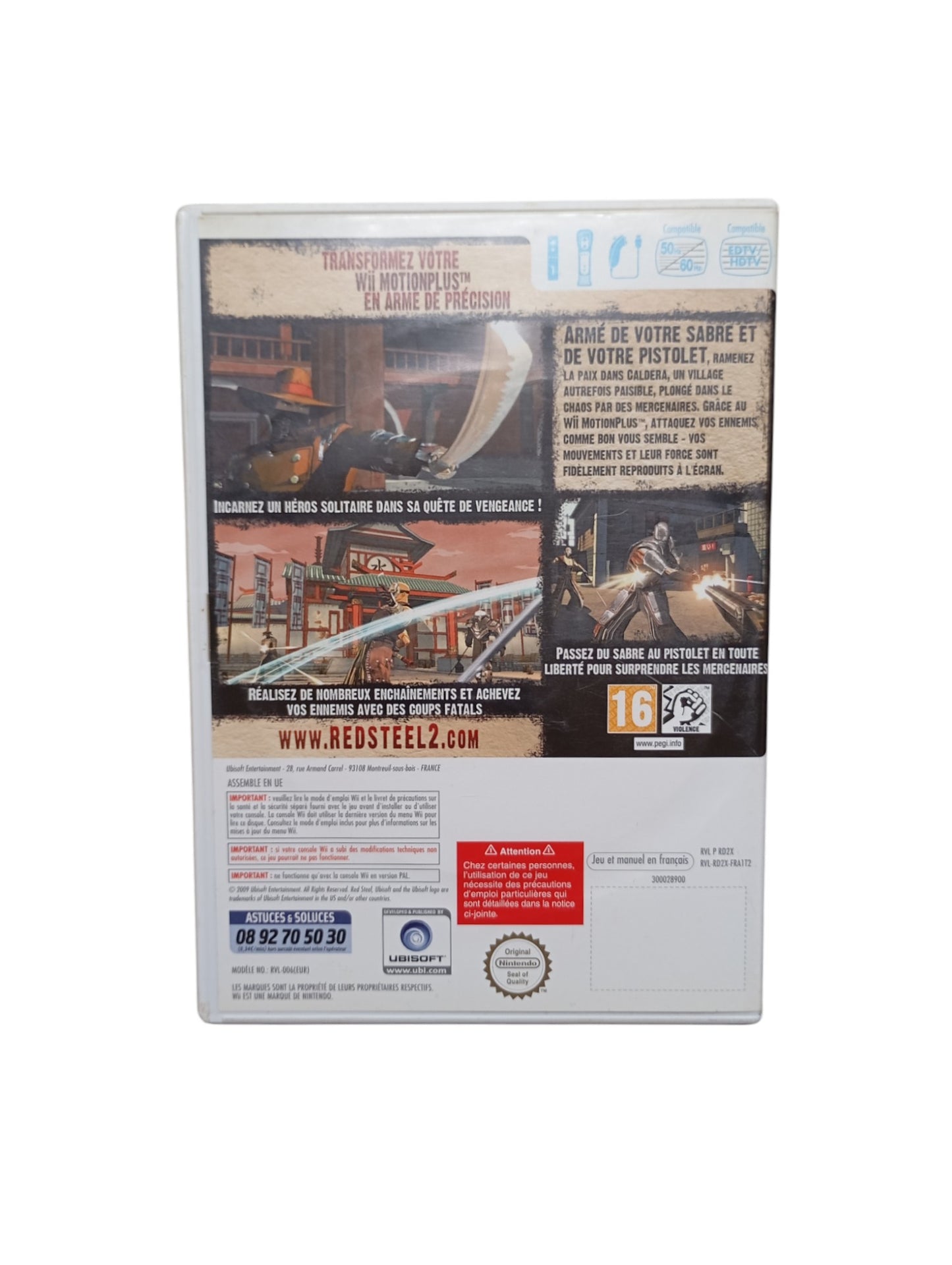 Red Steel 2 – Nintendo Wii (Complet)