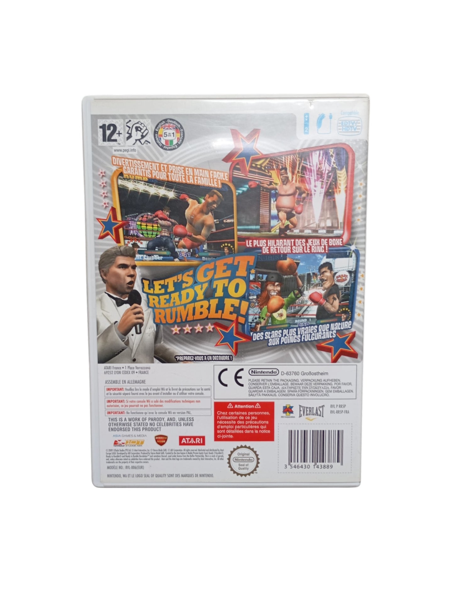 Ready 2 Rumble Revolution – Nintendo Wii (Complet)