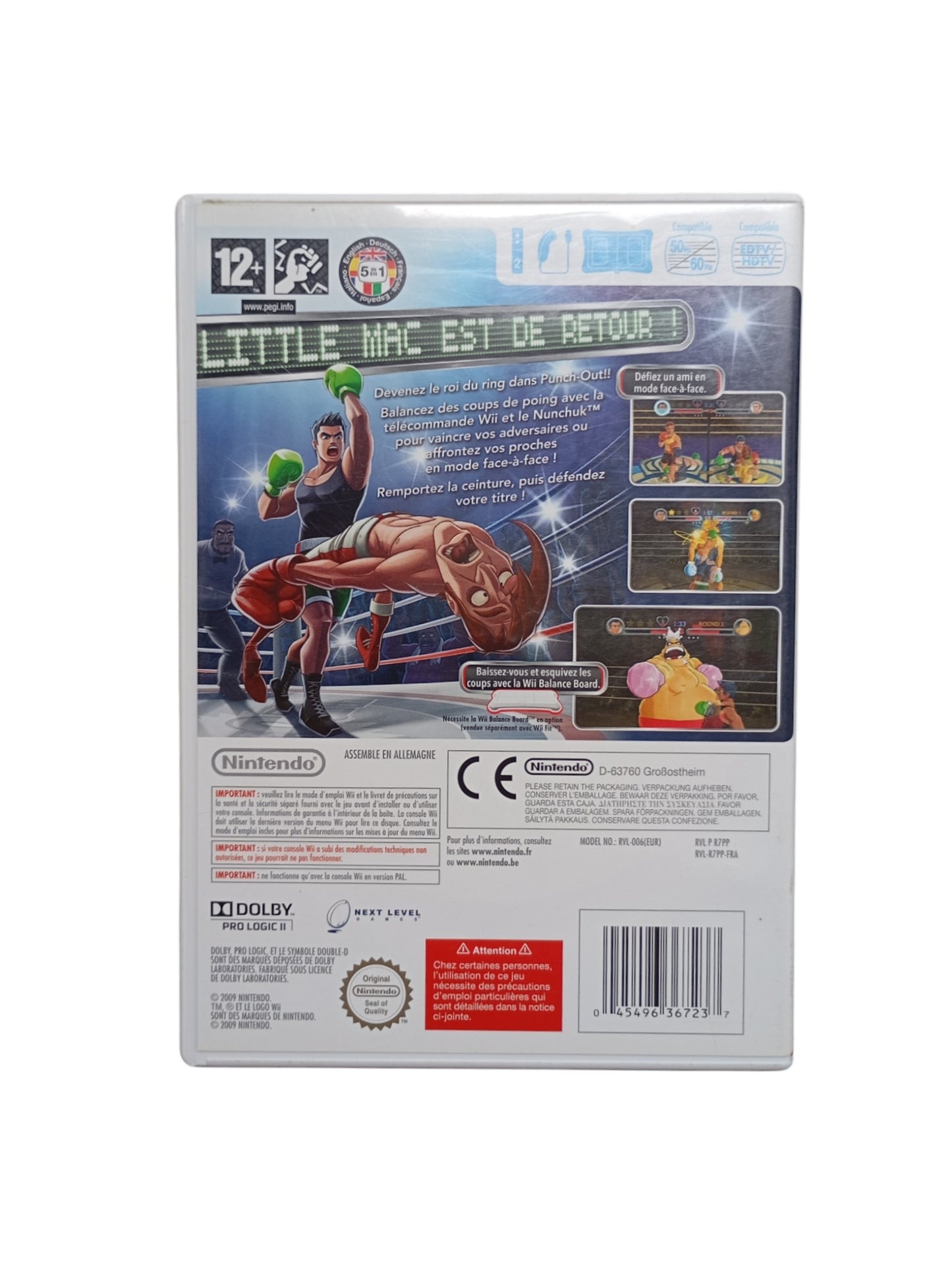 Punch-Out!! – Nintendo Wii (Complet)