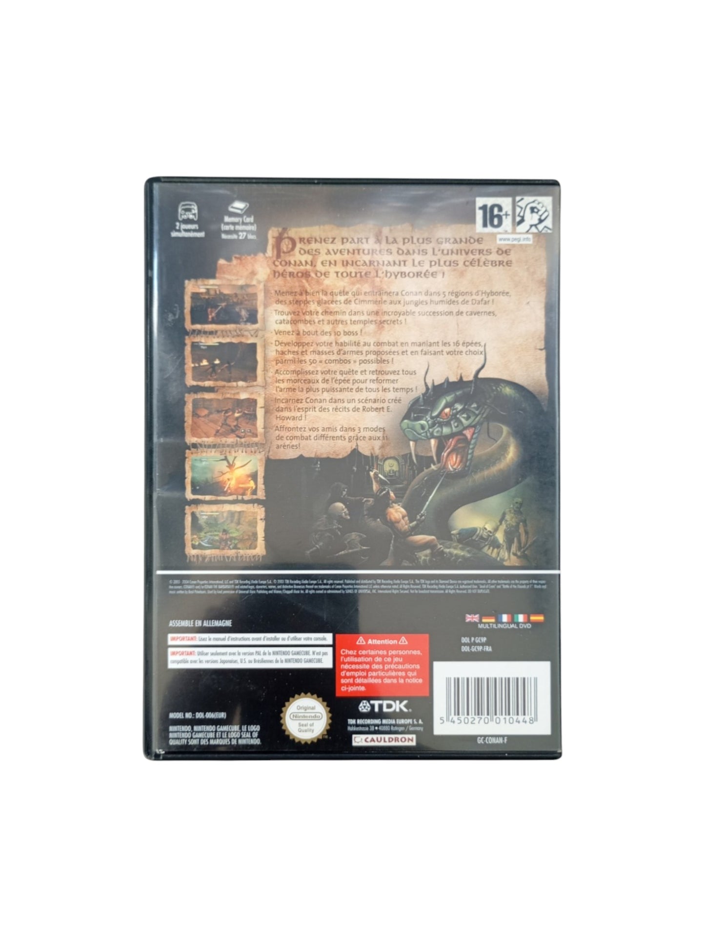 Conan – Nintendo GameCube (Complet)