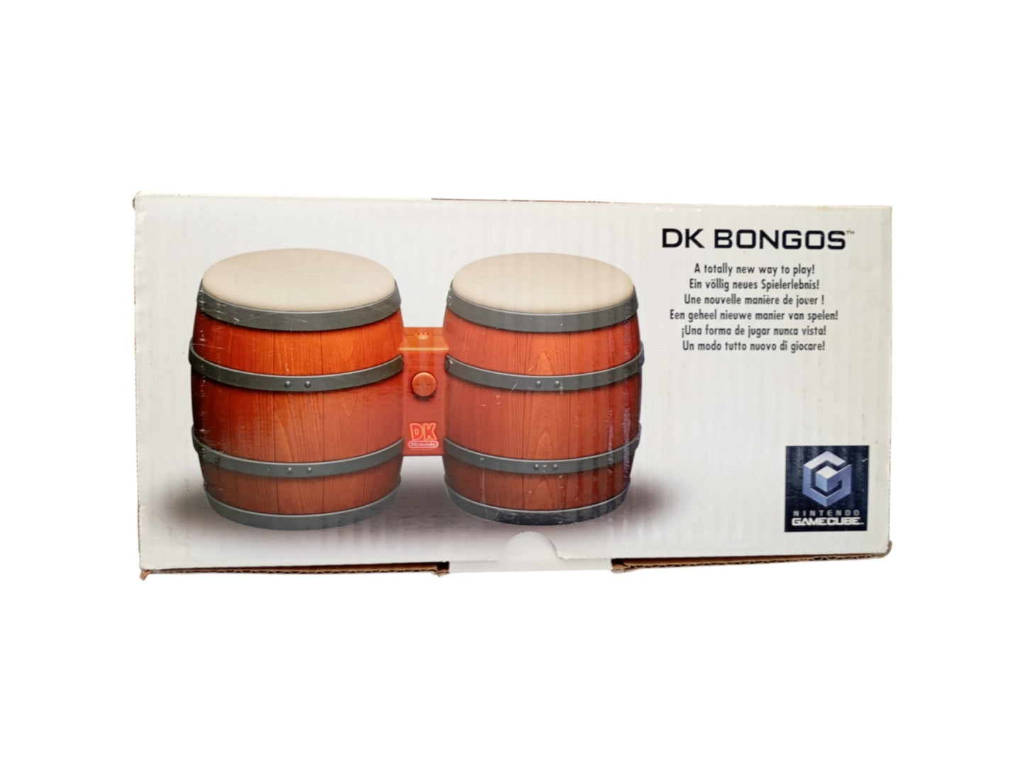 DK Bongos – Accessoire officiel Nintendo GameCube (Complet, sans cale)