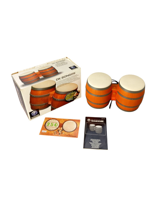 DK Bongos – Accessoire officiel Nintendo GameCube (Complet, sans cale)