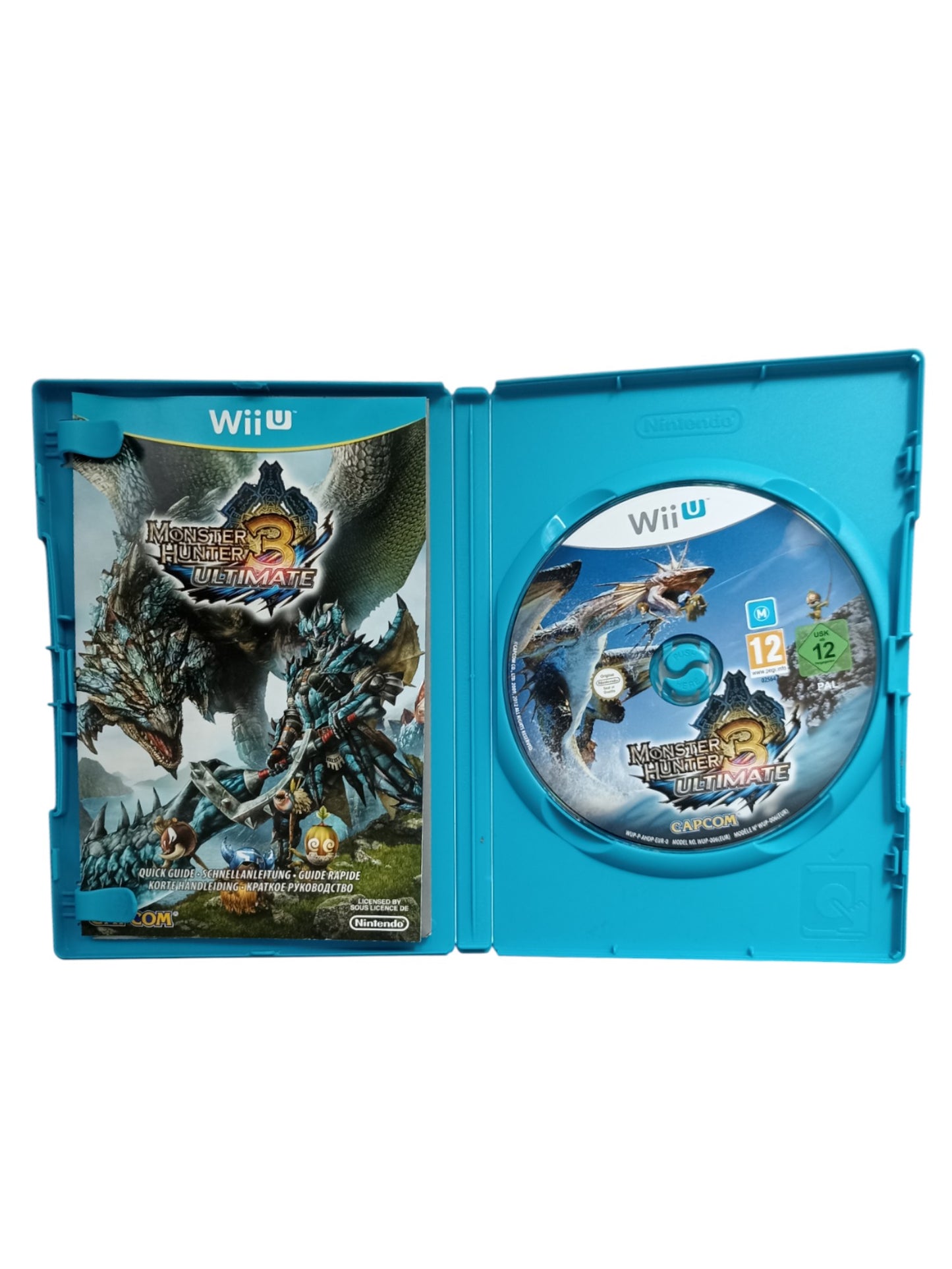 Console Nintendo Wii U pack édition spéciale Wii U Monster Hunter 3 Ultimate