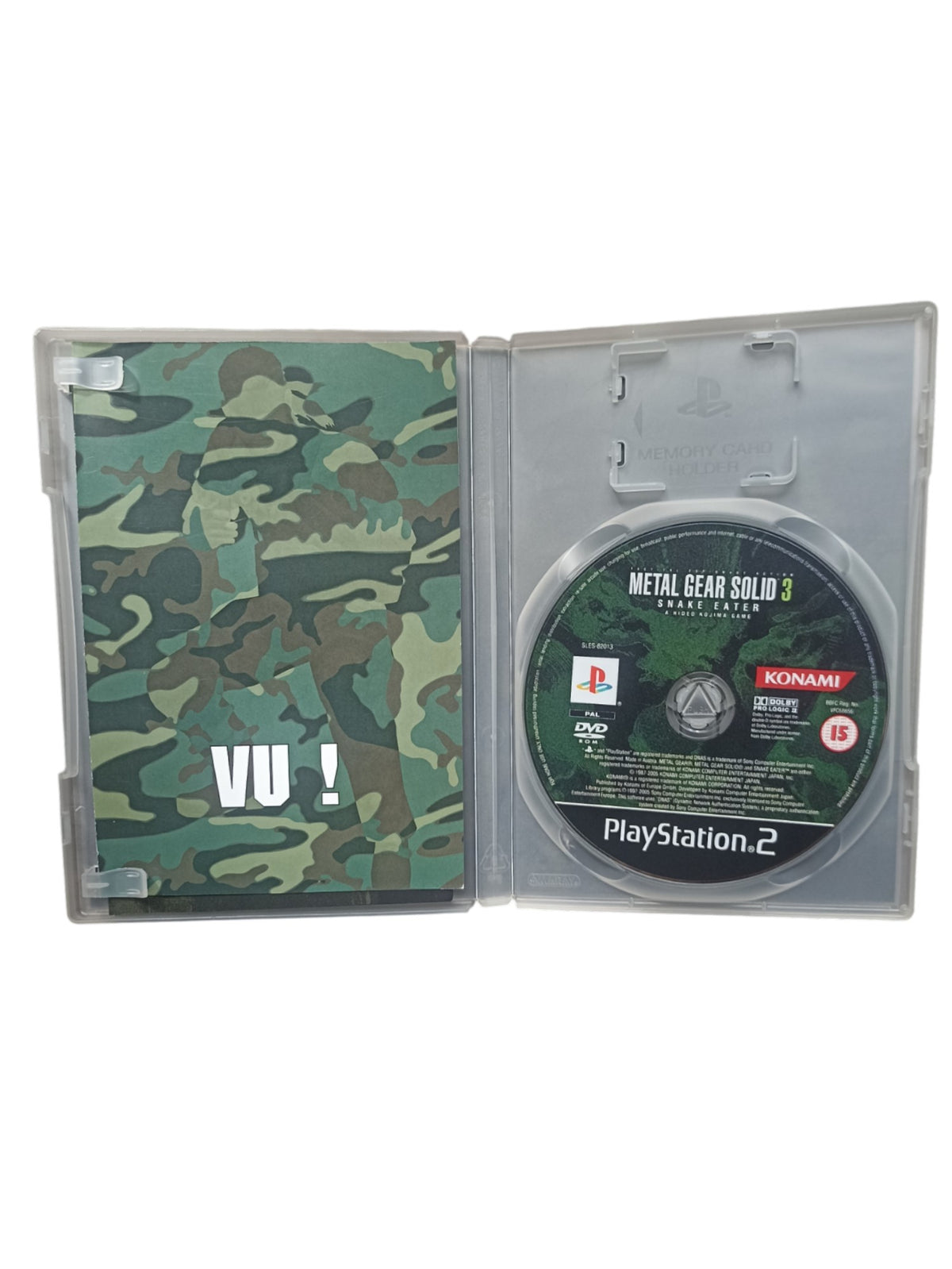 Metal Gear Solid 3: Snake Eater – PS2 (jeu original)