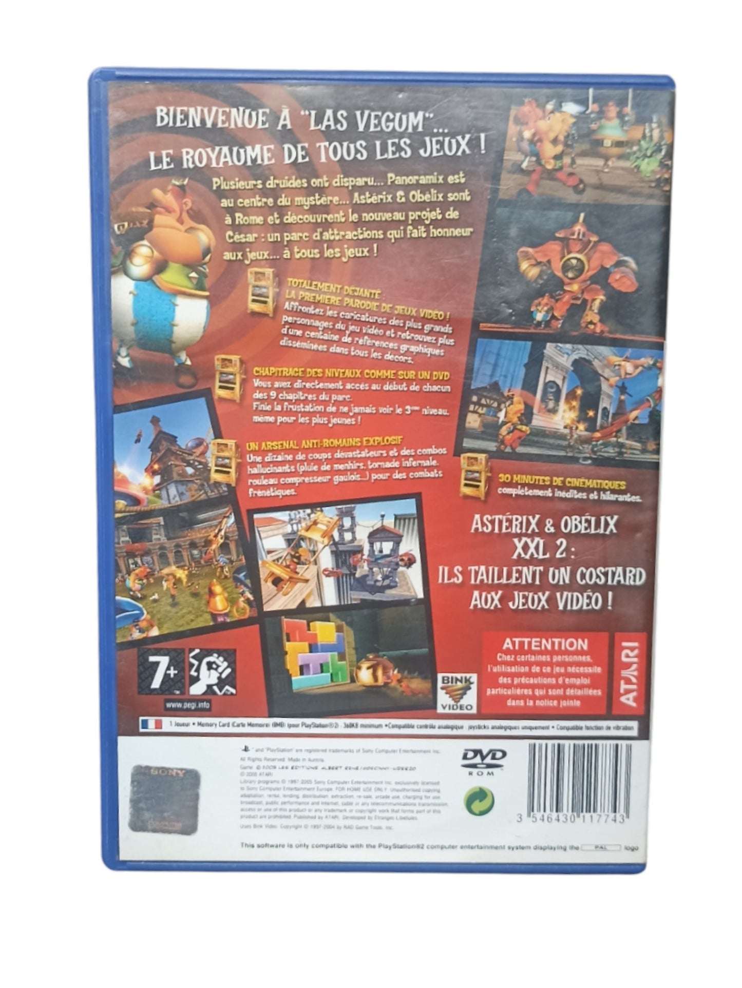 Astérix & Obélix XXL 2: Mission Las Vegum – PS2 (jeu original)