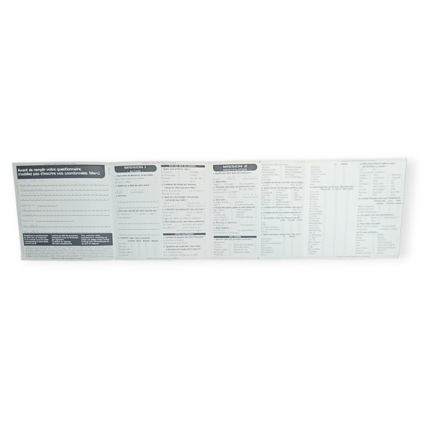 Insert EIDOS Interactive – Concours “1 an de jeux Eidos à gagner !”