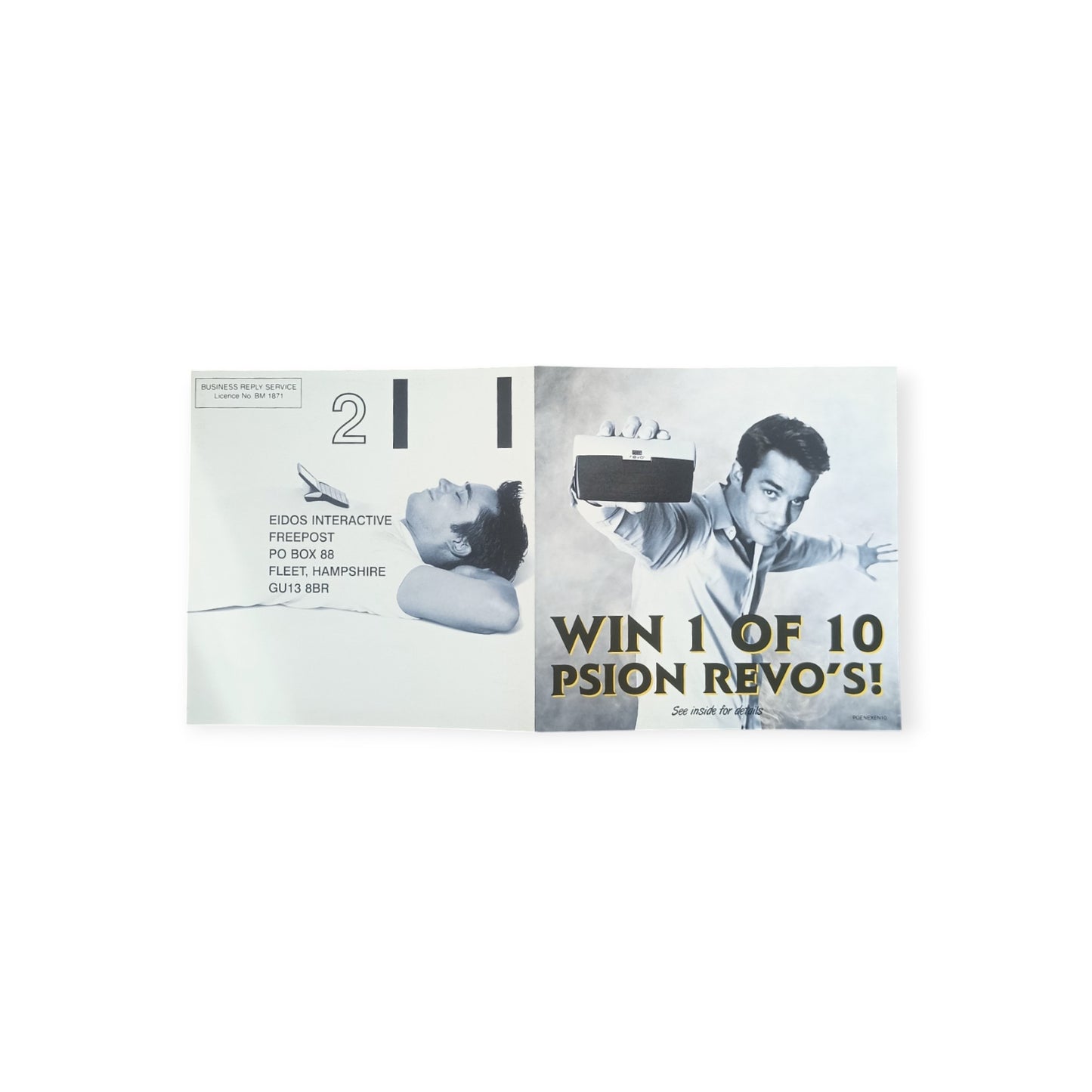 Insert concours EIDOS Playstation 1 (PS1)