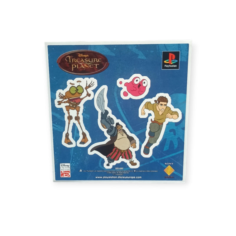 Planète au Trésor Stickers officiels PlayStation 1 (PAL FR / Disney Interactive / SCEE 2002)
