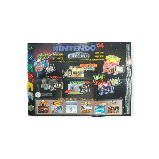 Dépliant PUB Nintendo 64/Game Boy