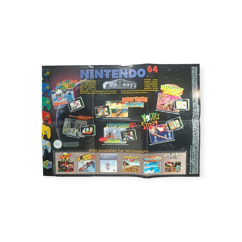 Dépliant PUB Nintendo 64/Game Boy