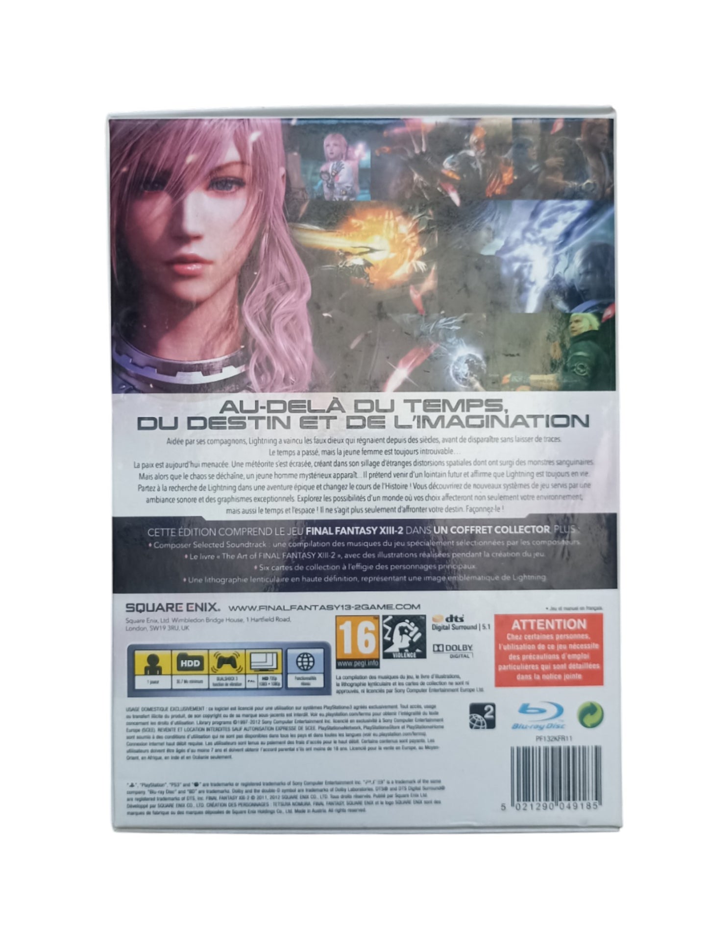 Final Fantasy XIII-2 – Édition Collector (PlayStation 3, complet)