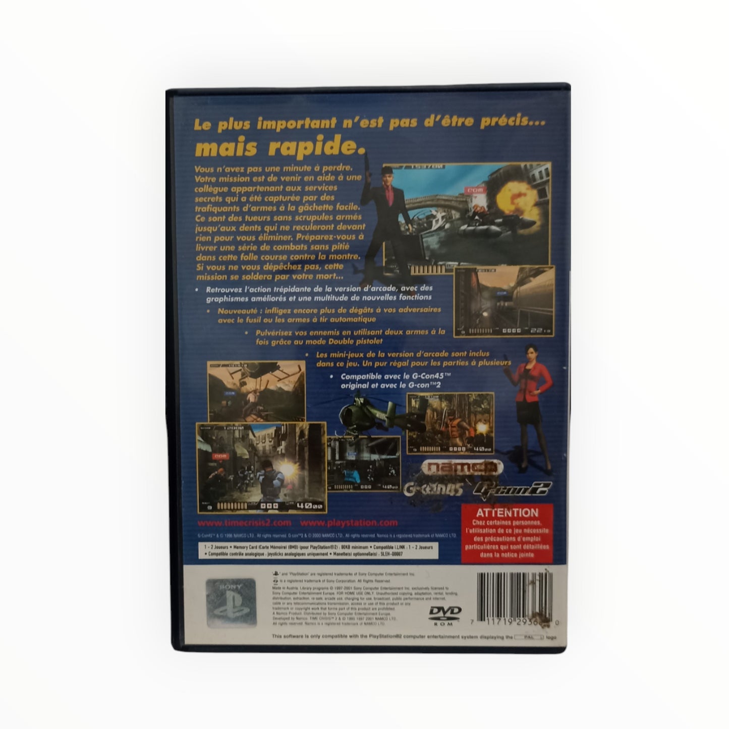 Time Crisis II – PlayStation 2 (complet)