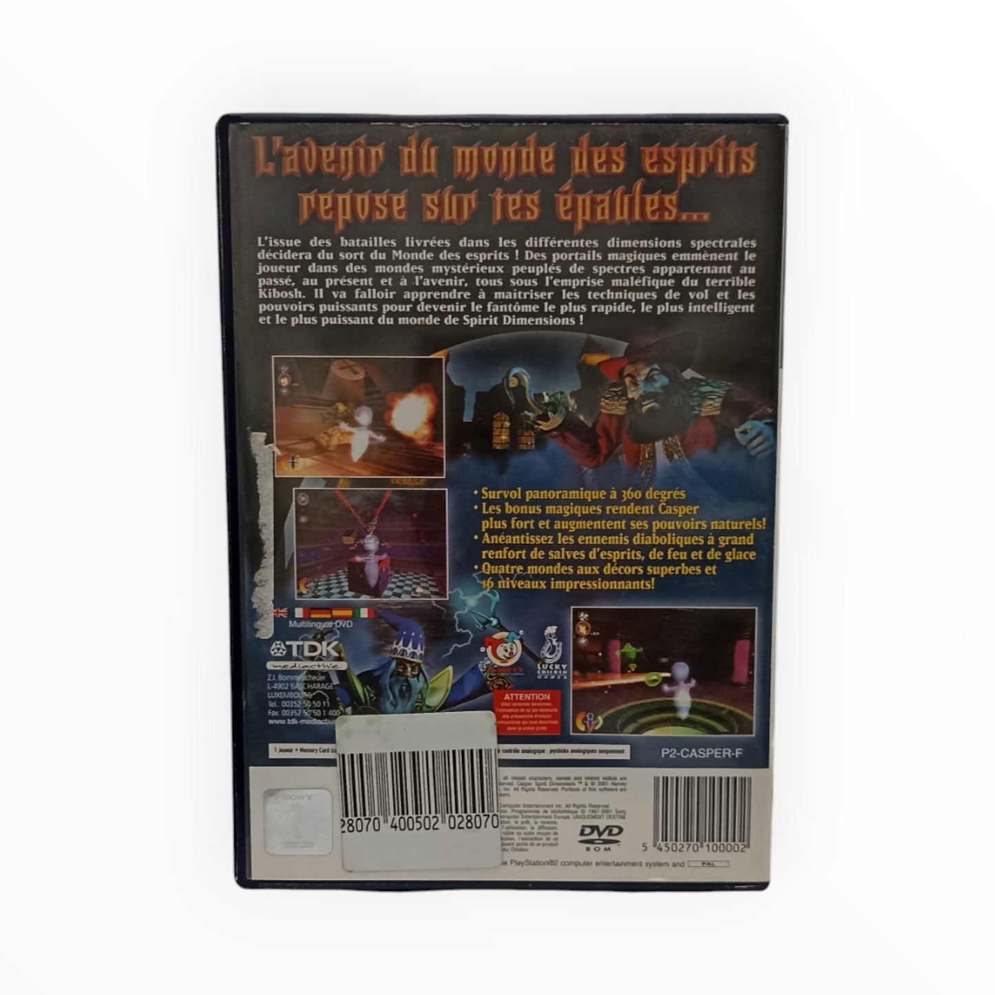 Casper: Spirit Dimensions – PlayStation 2 (complet)