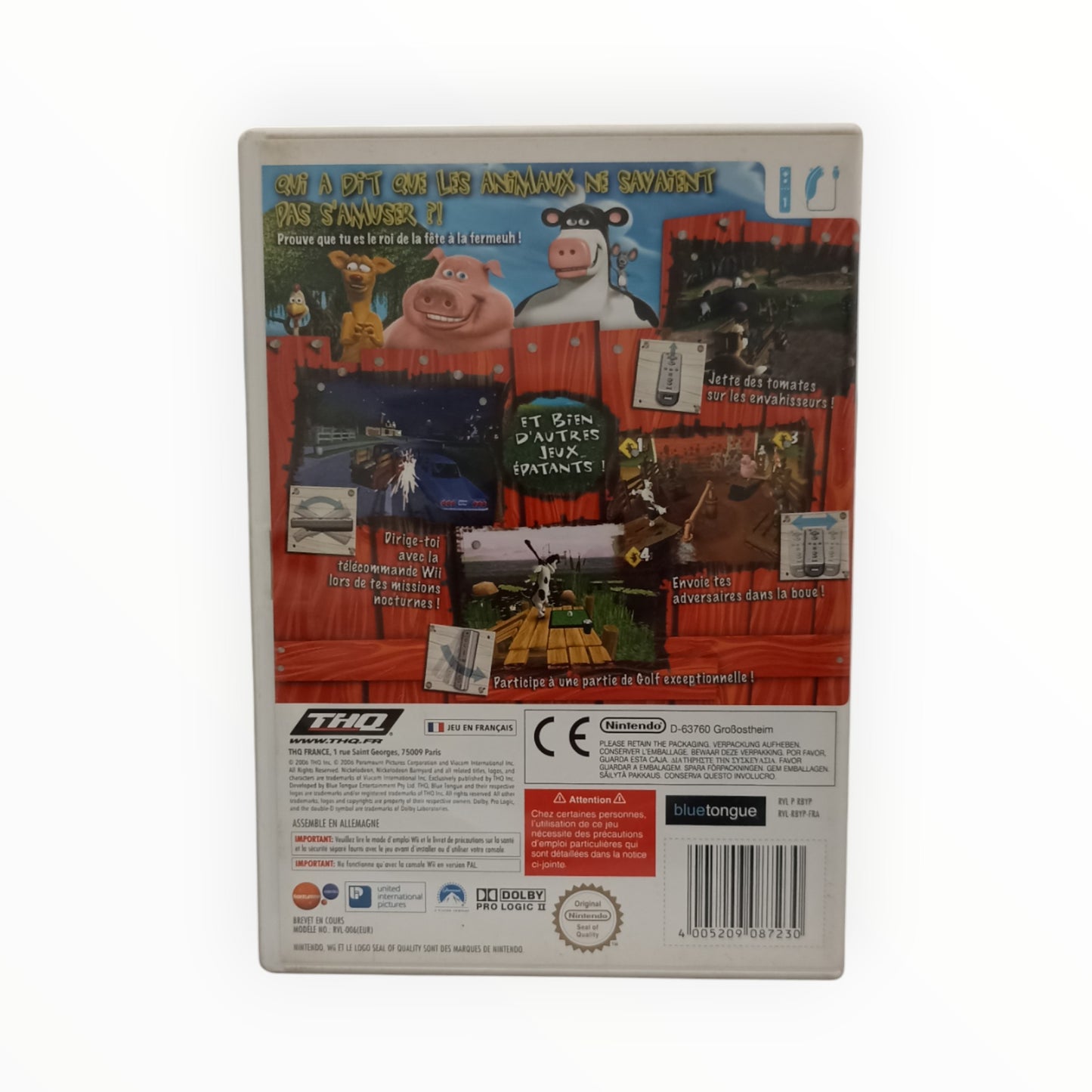 La Ferme en Folie – Nintendo Wii (complet)