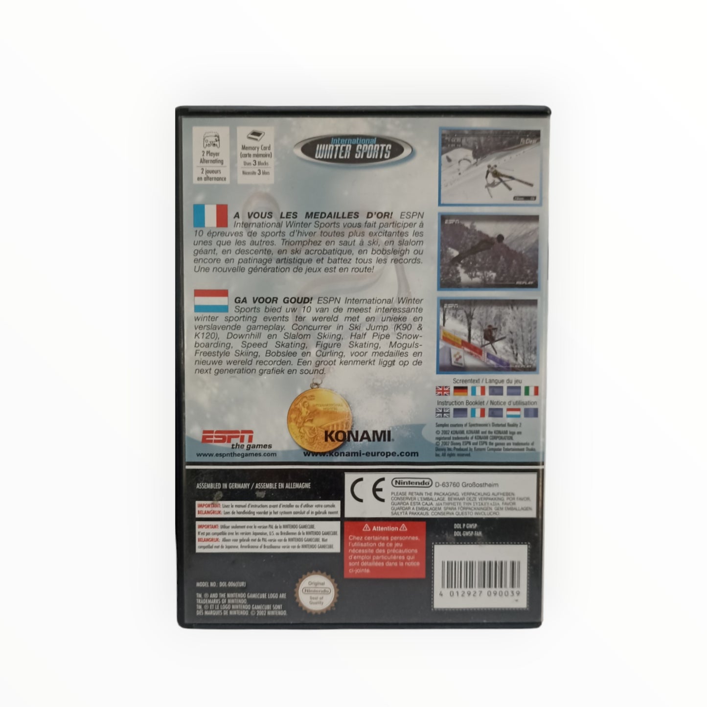 International Winter Sports – Nintendo GameCube (sans notice)