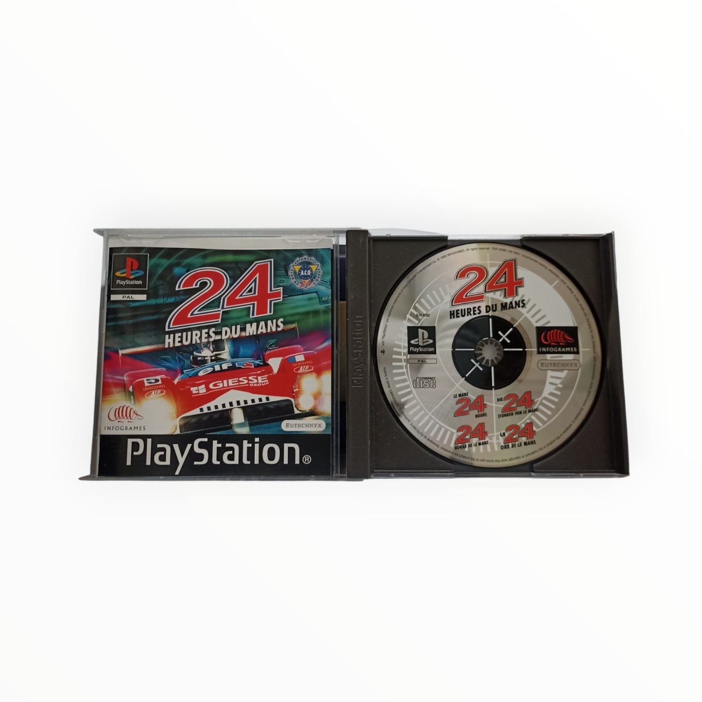 24 Heures du Mans – PlayStation 1 (Complet)