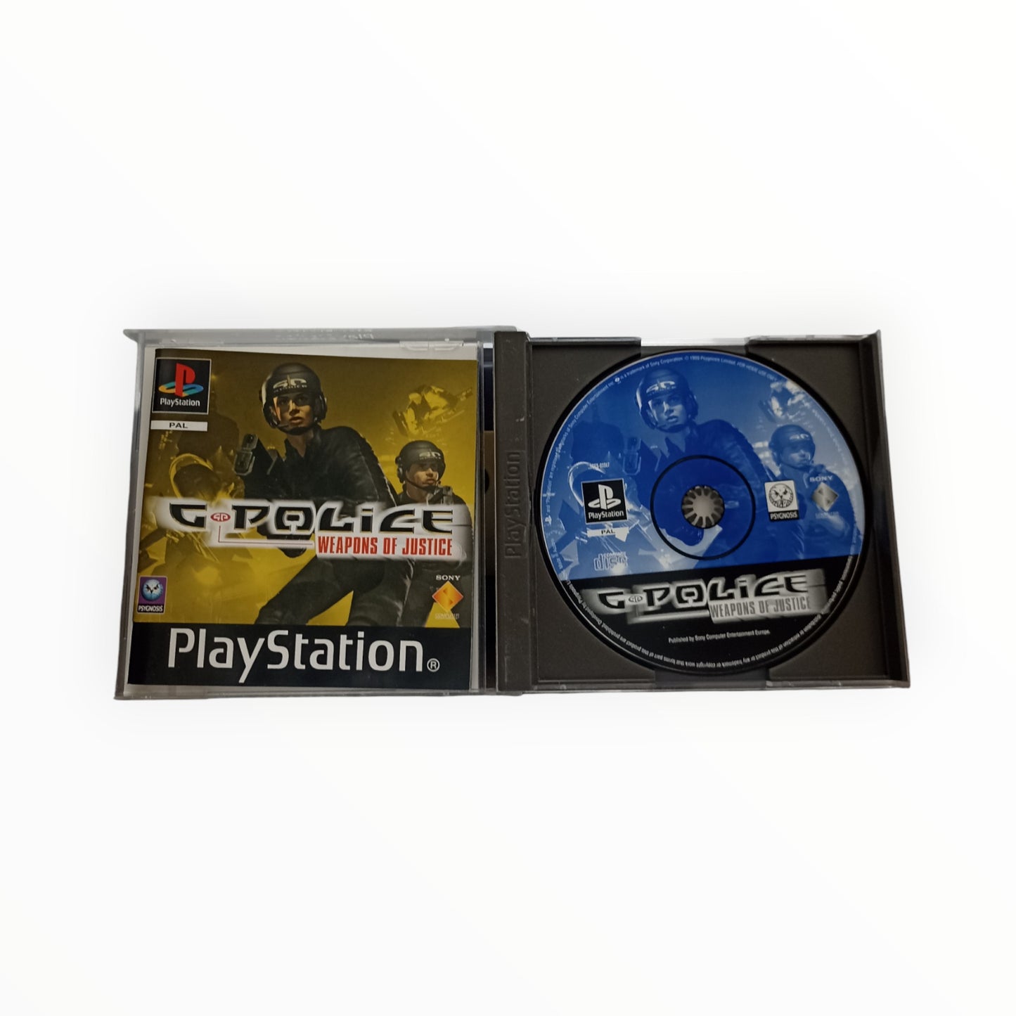G-Police: Weapons of Justice – PlayStation 1 (Complet)