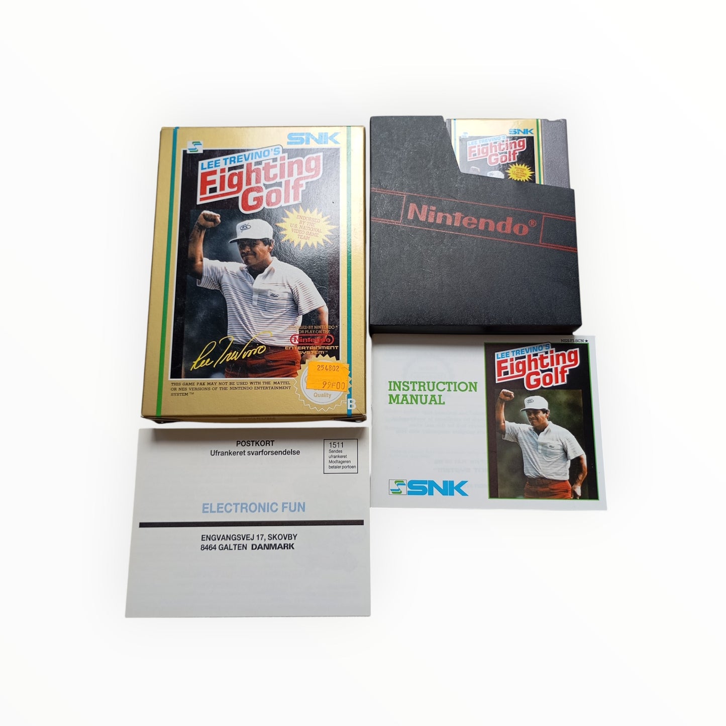 Lee Trevino’s Fighting Golf – Nintendo NES (complet) UK