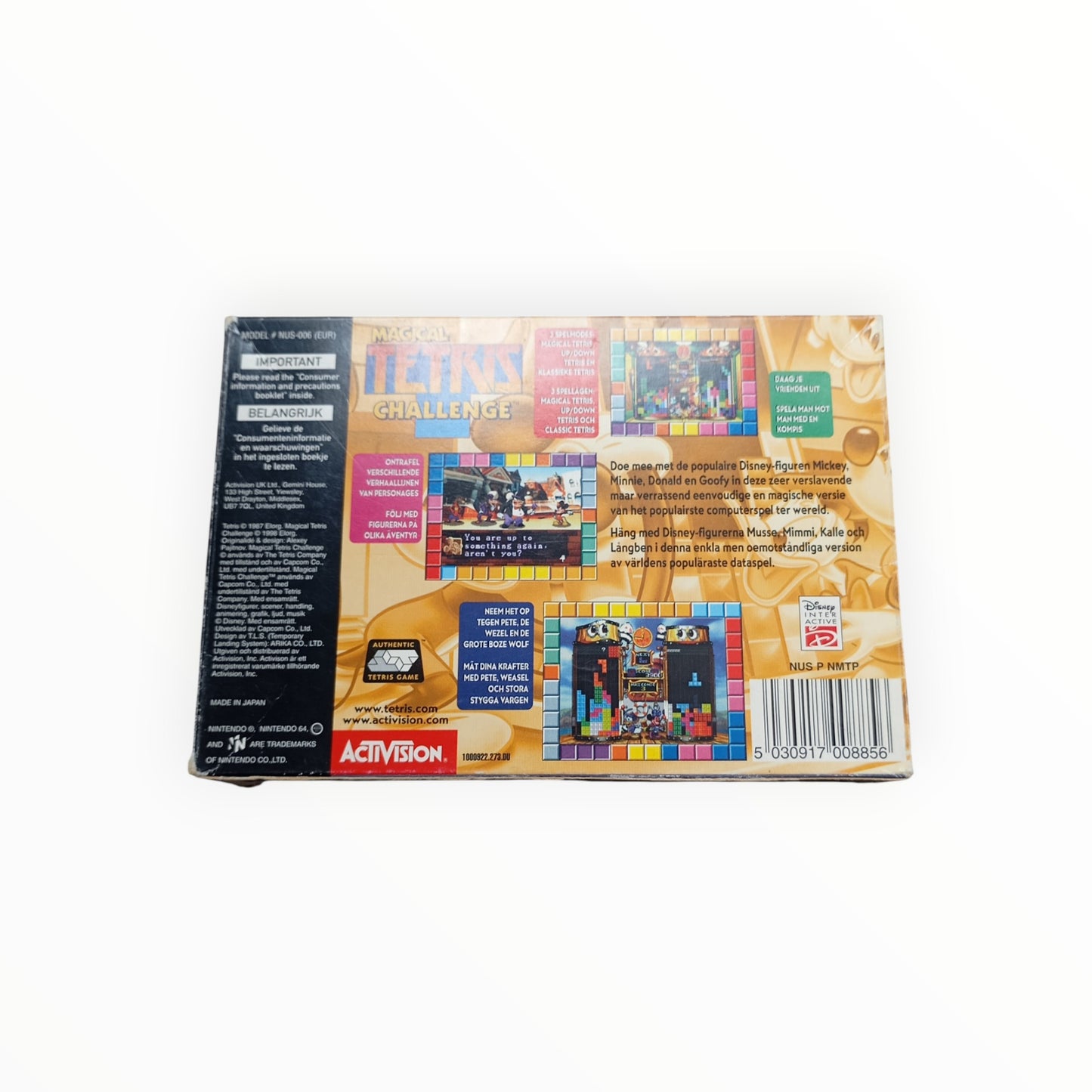 Magical Tetris Challenge – Nintendo 64 (complet) UKV