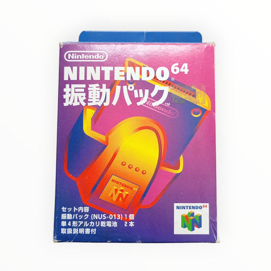 Rumble Pak – Nintendo 64 (version japonaise complète)