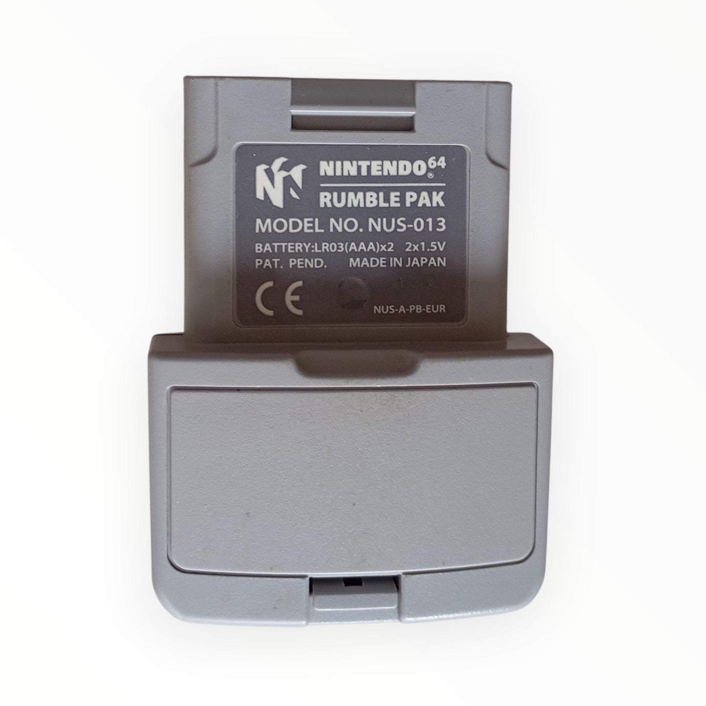 Rumble Pak – Nintendo 64 (version japonaise complète)