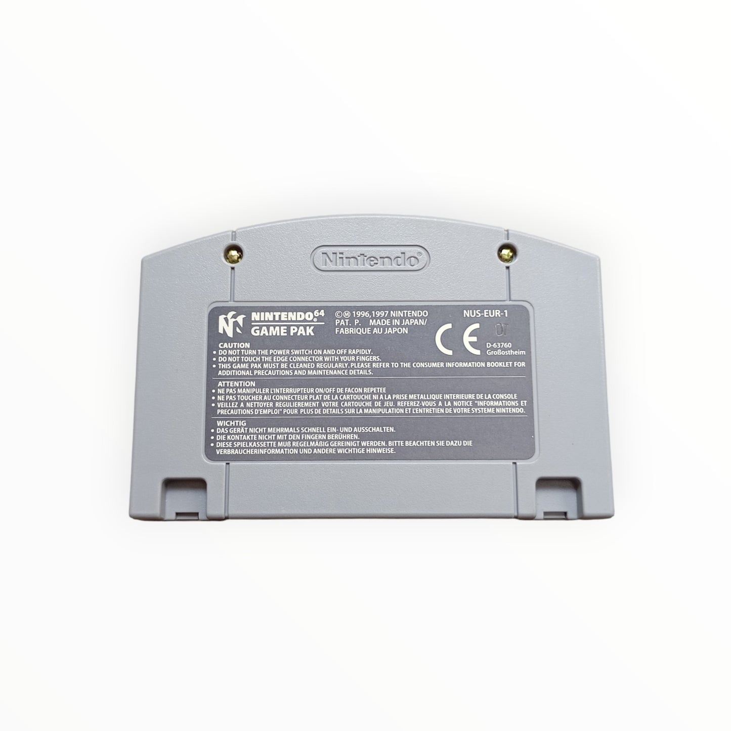F-1 World Grand Prix II – Nintendo 64 (complet)