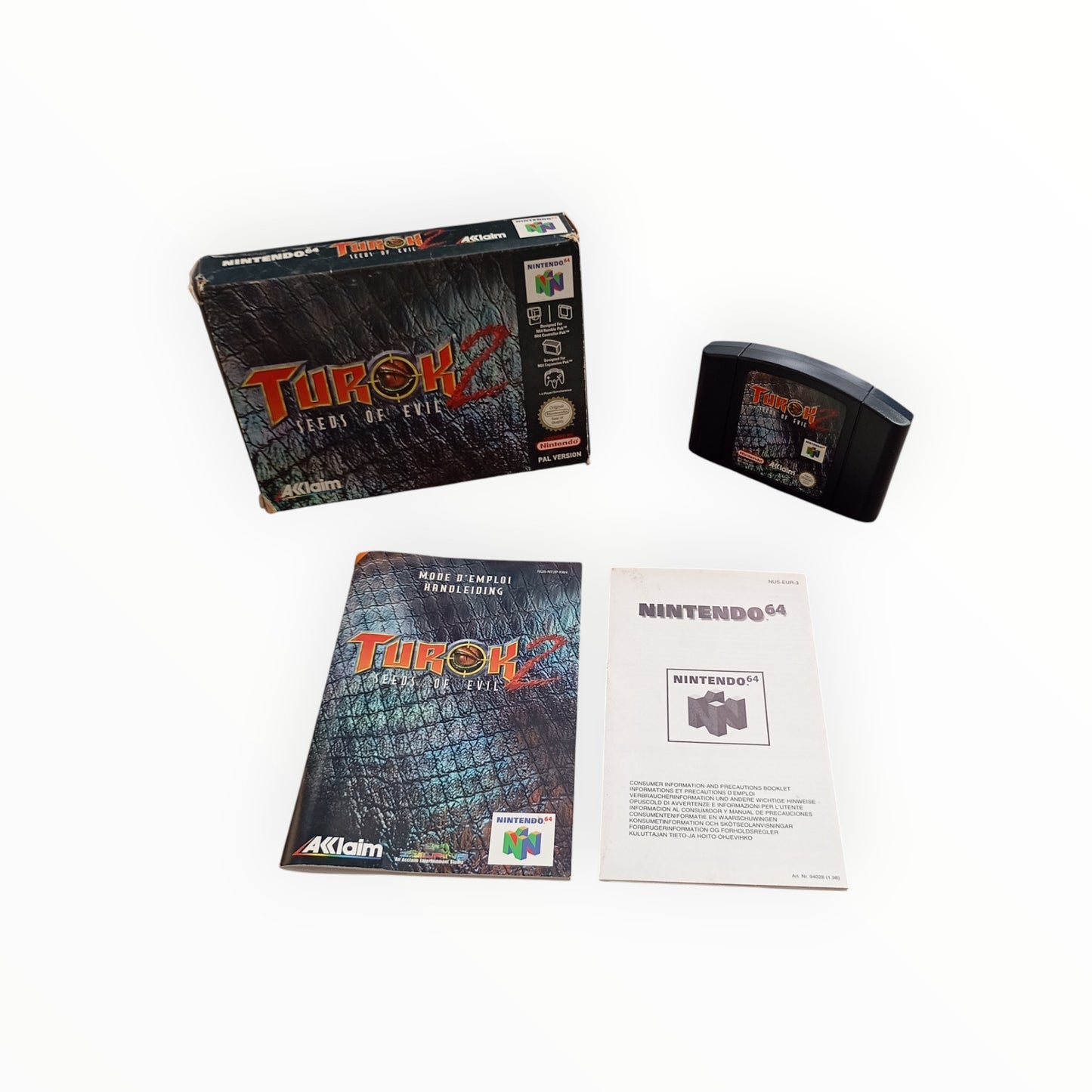 Turok 2: Seeds of Evil – Nintendo 64 (complet)