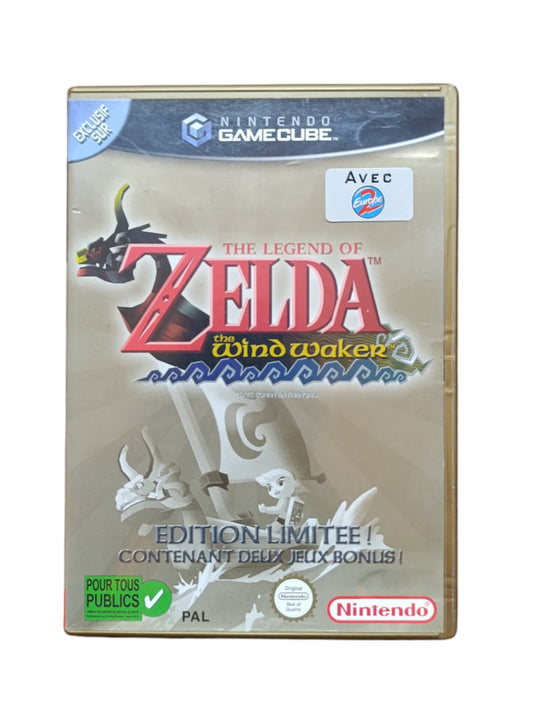 The Legend of Zelda : The Wind Waker Edition Limitée - Boîte Dorée