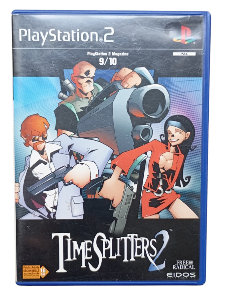 TimeSplitters 2 - PlayStation 2 (PS2) Complet FRA