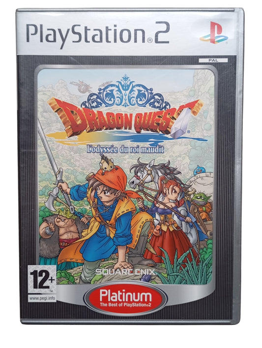 Dragon Quest : L'Odyssée du Roi Maudit Playstation 2 (PS2) Version Platinium