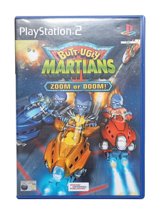 Butt-Ugly Martians: Zoom or Doom! Playstation 2 (PS2)