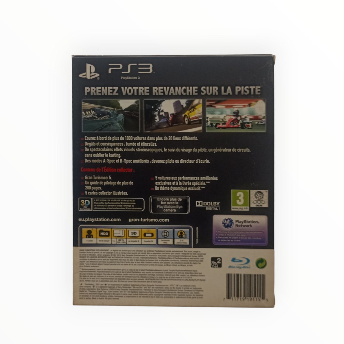 Gran Turismo 5 – Édition Collector – PlayStation 3 (PS3) – Complet