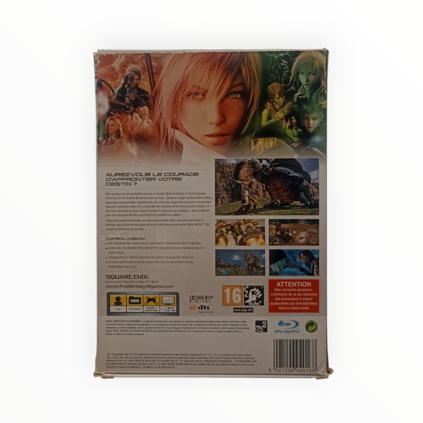 Final Fantasy XIII – Édition Collector Limitée – PlayStation 3 (PS3) – Complet
