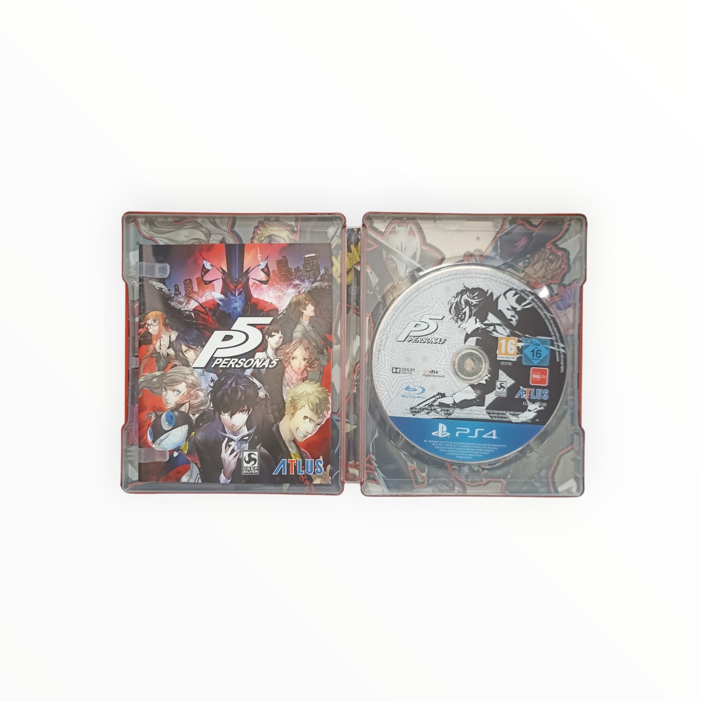 Persona 5 – Édition Steelbook – PlayStation 4 (PS4) – Complet
