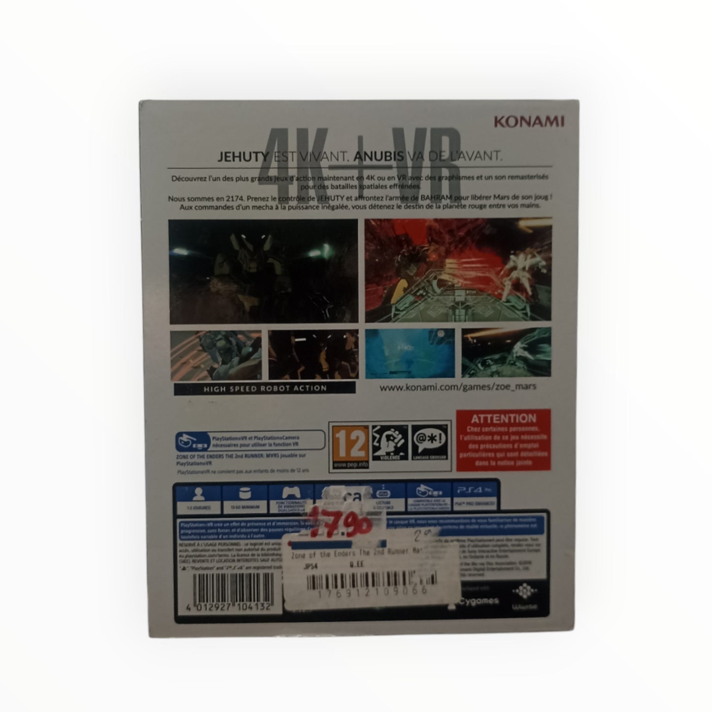 Zone of the Enders: The 2nd Runner – M∀RS – PlayStation 4 (PS4) – Complet